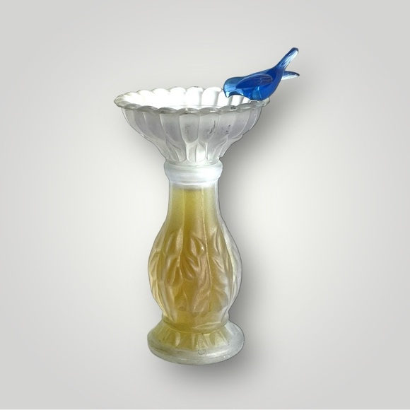 Vintage Avon Bird Bath with Blue Bird - Picture 11 of 11